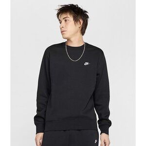 Nike NSW Club Black Sweater Pullover Men’s Sizes FN3886-010